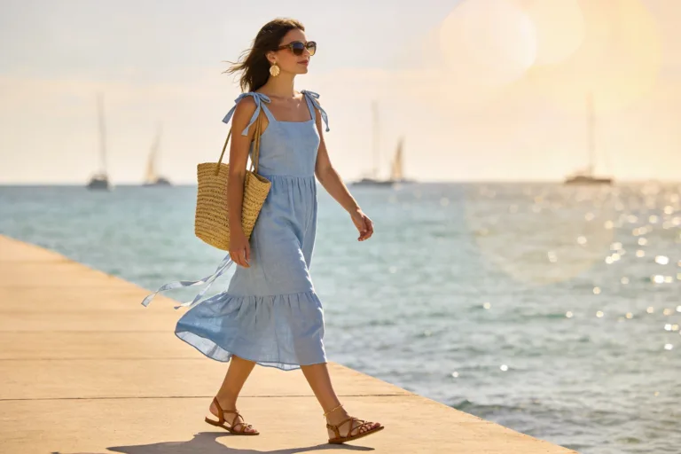 10 Light Blue Summer Dress Looks That Feel Effortlessly Cool