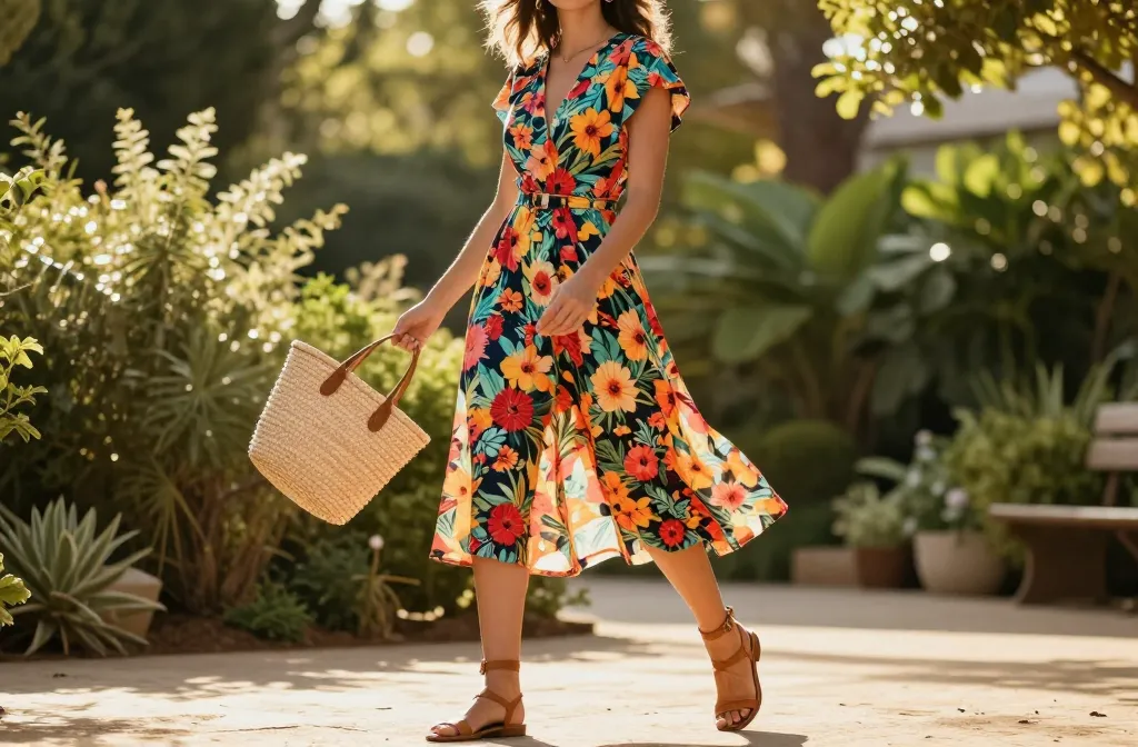 Sun-Kissed Styles: 10 Floral Dress Summer Essentials