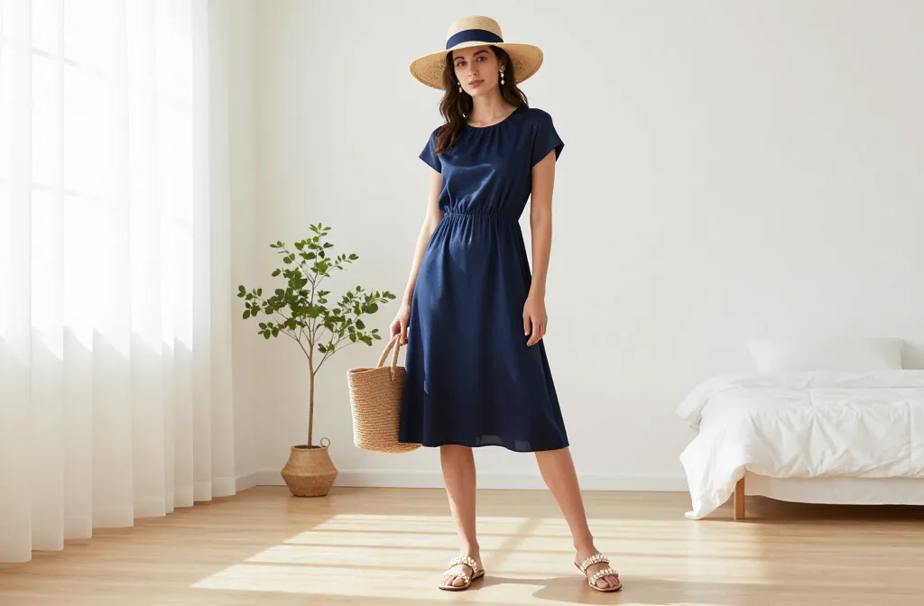 10 Navy Blue Summer Dress: Chicwardrobe Crush