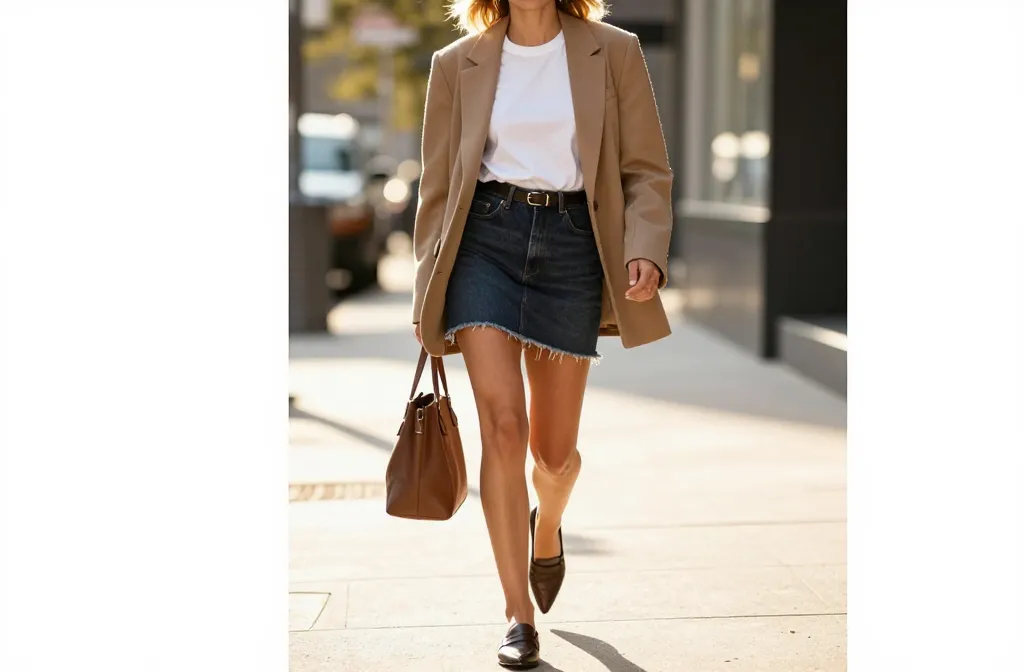 10 Denim Mini Skirt Outfit Ideas That Always Hit