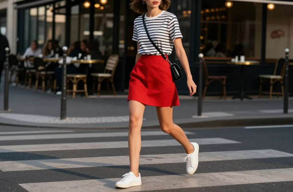10 Red Mini Skirt Outfit Ideas to Turn Heads Fast