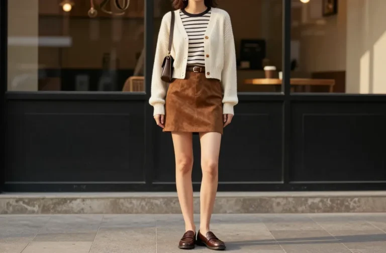 Steal These 10 Brown Mini Skirt Outfit Ideas Now