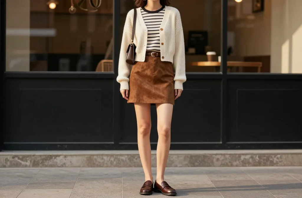 Steal These 10 Brown Mini Skirt Outfit Ideas Now