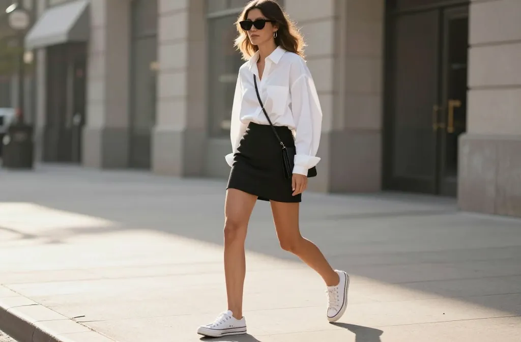 10 Black Mini Skirt Outfit Summer Casual Looks You’Ll Love