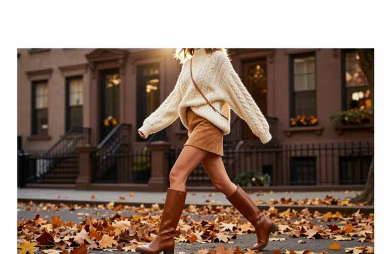 10 Fall Mini Skirt Outfits with Boots You’Ll Obsess Over