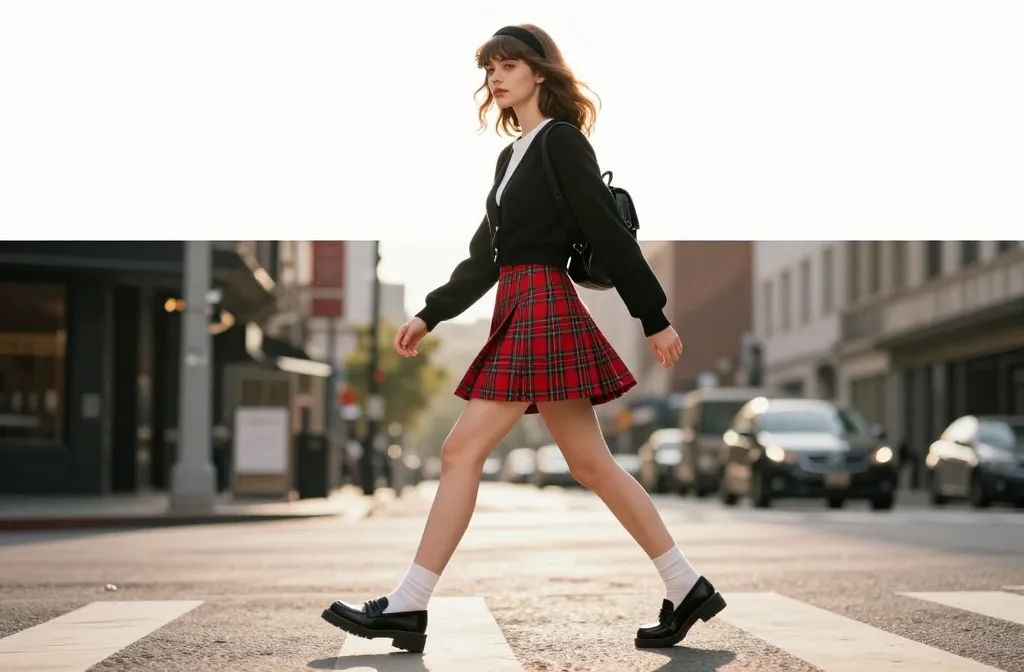 Viral 10 Red Plaid Mini Skirt Outfit Ideas to Slay