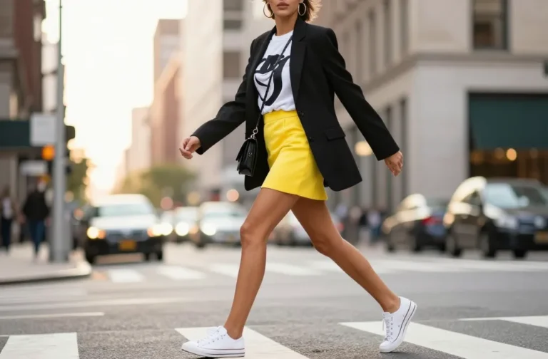 10 Yellow Mini Skirt Outfit Ideas That Turn Heads