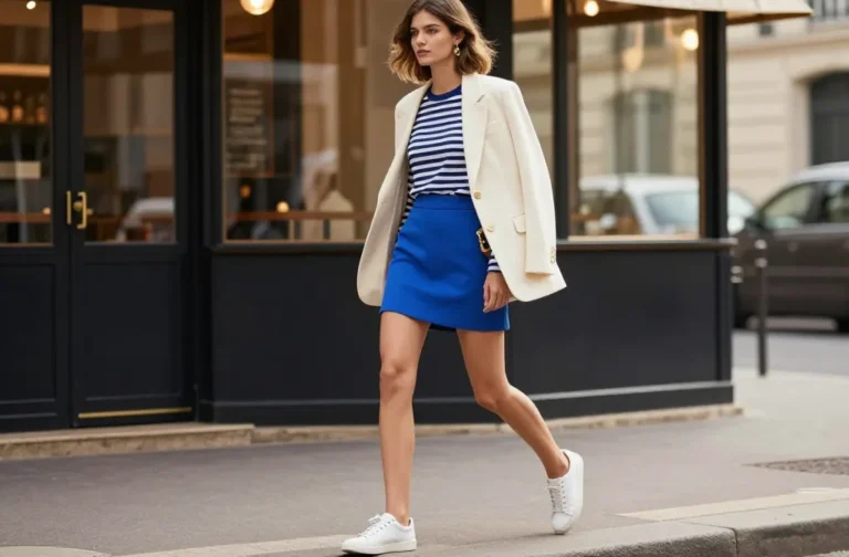 10 Blue Mini Skirt Outfits That Turn Heads Fast