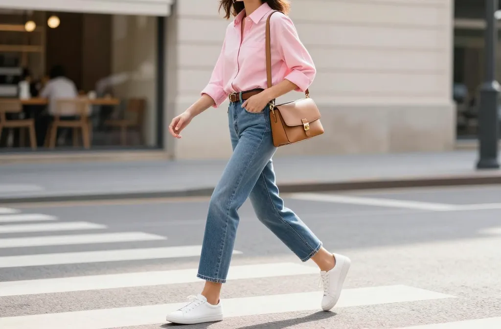 Viral 10 Jeans and Pink Top Outfit Ideas to Copy Now