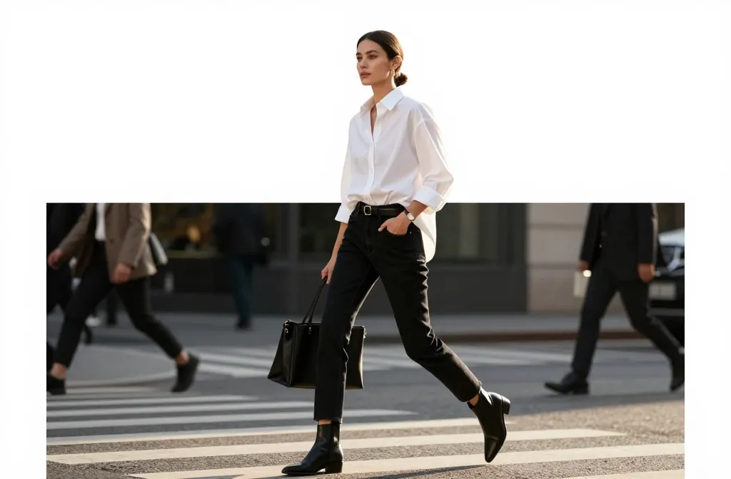 Viral 10 Black Jeans and White Top Outfit Ideas to Steal
