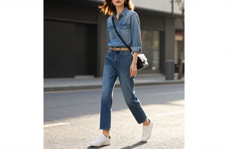 10 Blue Jeans and Blue Top Outfit Ideas That Wow