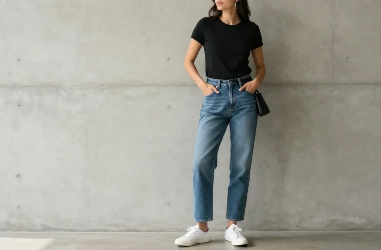 10 Black Top and Denim Jeans Outfit Ideas You’Ll Love