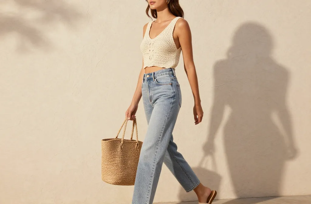 10 Crochet Top and Jeans Outfit Ideas You’Ll Wear Nonstop
