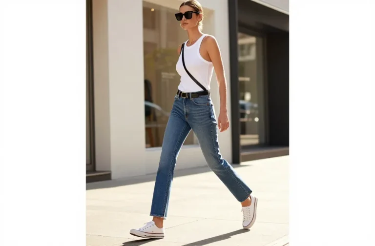 10 Bootcut Jeans and Tank Top Outfit Ideas That Pop