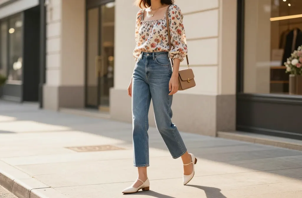 10 Jeans and Floral Top Outfit Ideas That Wow