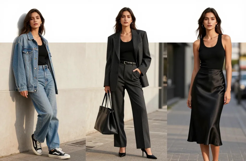 12 Black Tank Top Outfit Ideas You’Ll Wear on Repeat