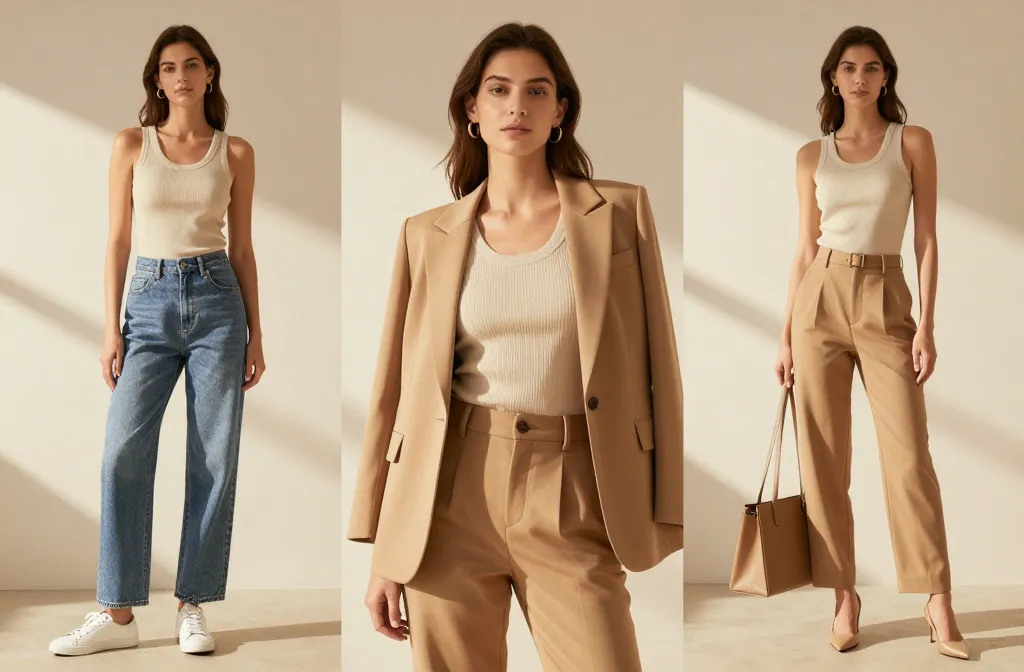 11 Beige Tank Top Outfit Ideas You’Ll Wear on Repeat