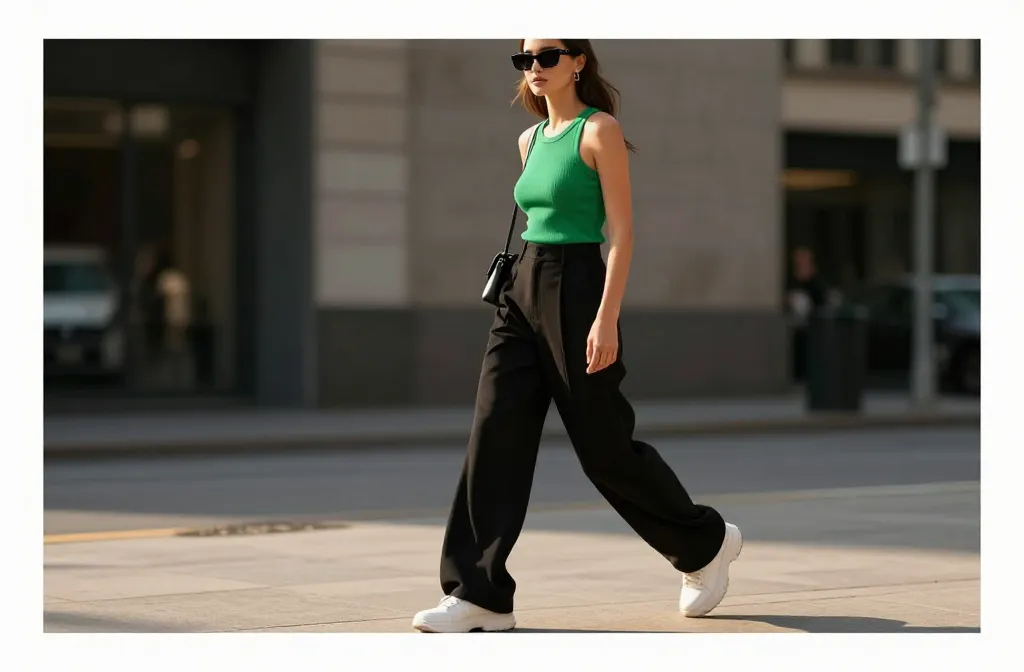 12 Green Tank Top Outfit Ideas That Turn Heads