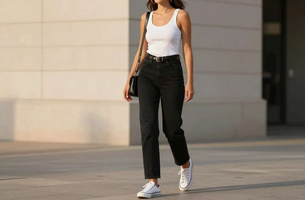 15 Tank Top Outfit Ideas That Look Instantly Polished