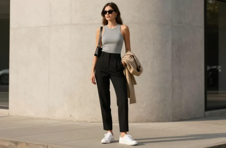 12 Grey Tank Top Outfit Ideas That Look Effortlessly Chic