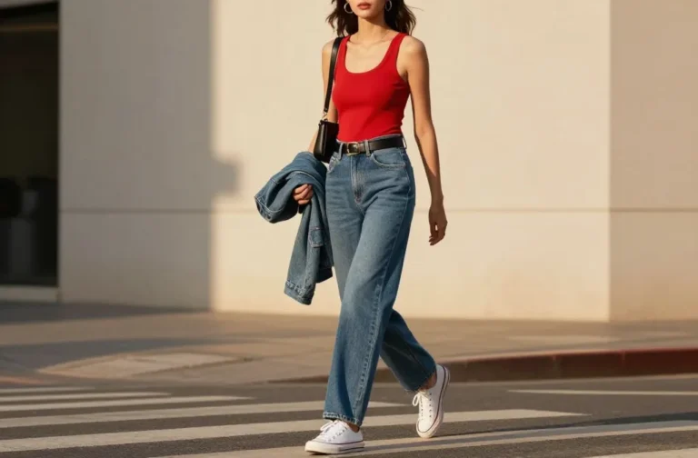 11 Red Tank Top Outfit Ideas You’Ll Actually Wear