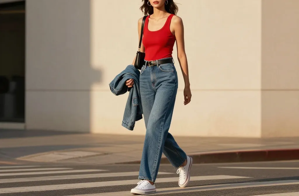 11 Red Tank Top Outfit Ideas You’Ll Actually Wear