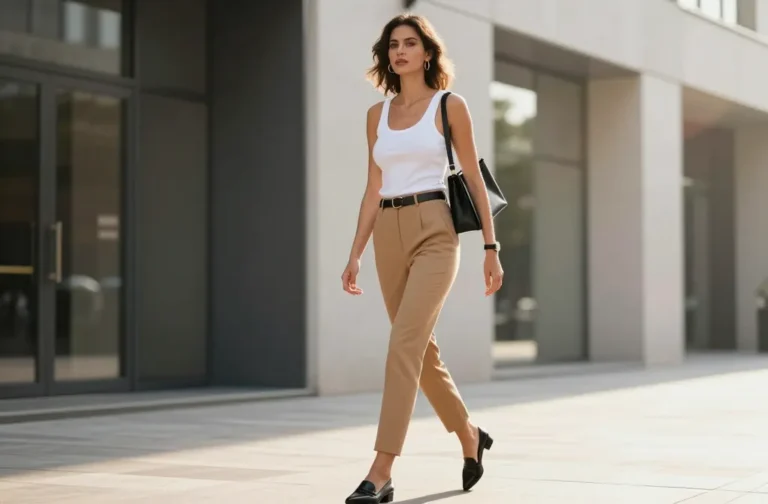 12 White Tank Top Outfit Ideas That Look Instantly Expensive