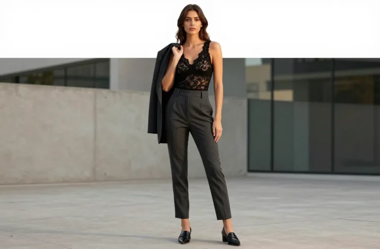 Stun in Style 15 Black Lace Tank Top Outfit Ideas