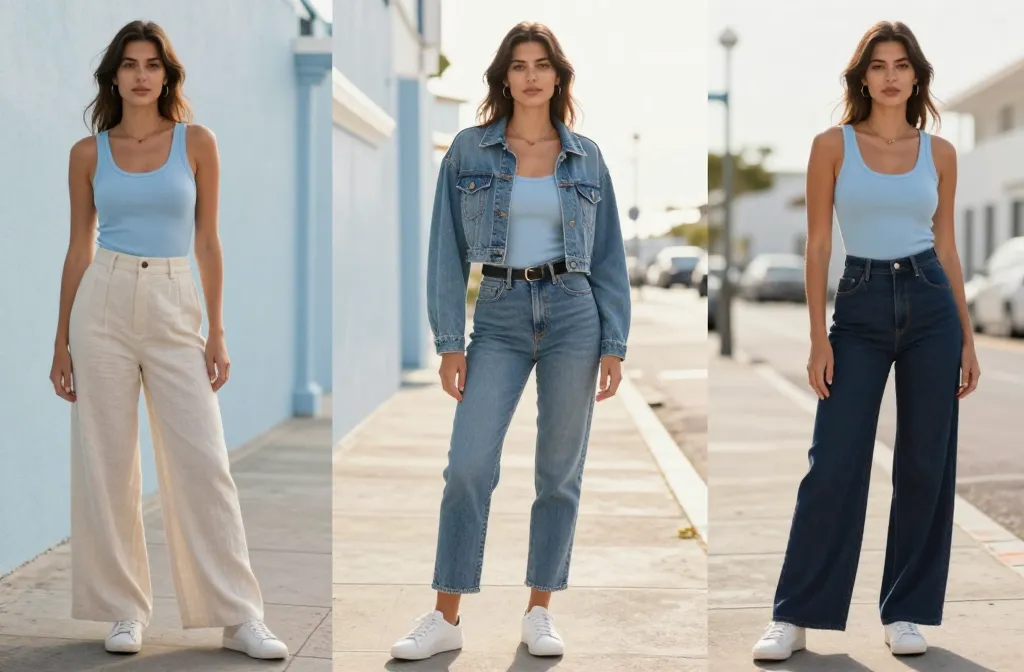 Steal These 13 Light Blue Tank Top Outfit Ideas Now