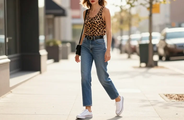 13 Leopard Print Tank Top Outfit Ideas That Always Hit