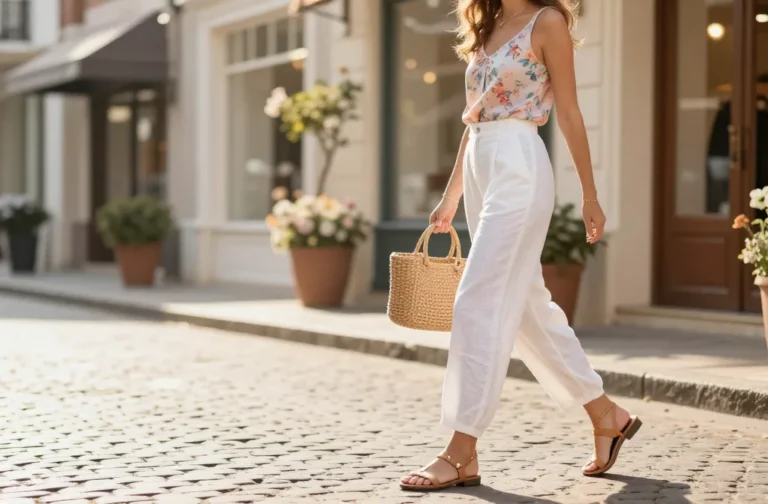 12 Flower Tank Top Outfit Ideas That Turn Heads
