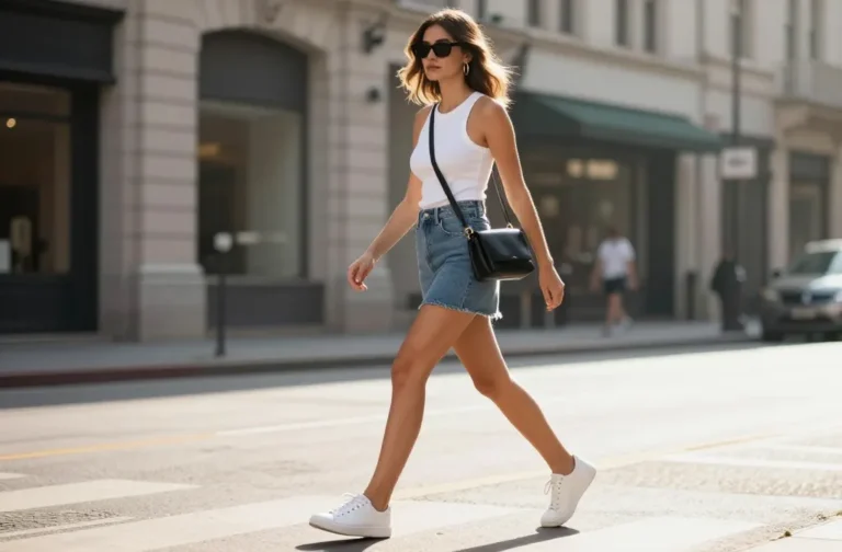 Steal These 14 Mini Skirt and Tank Top Outfit Ideas