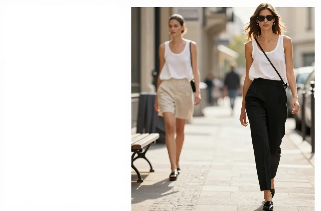 12 White Flowy Tank Top Outfit Ideas You’Ll Wear on Repeat