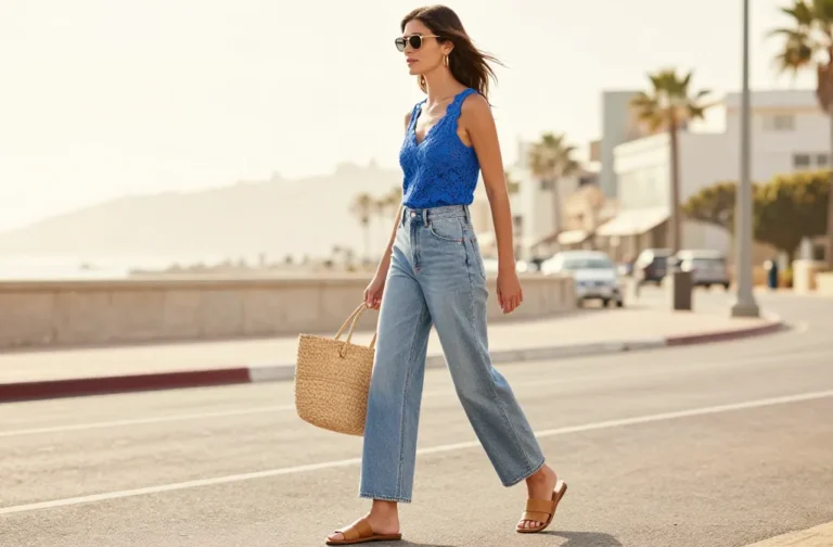 13 Blue Lace Tank Top Outfit Ideas You’Ll Want to Copy