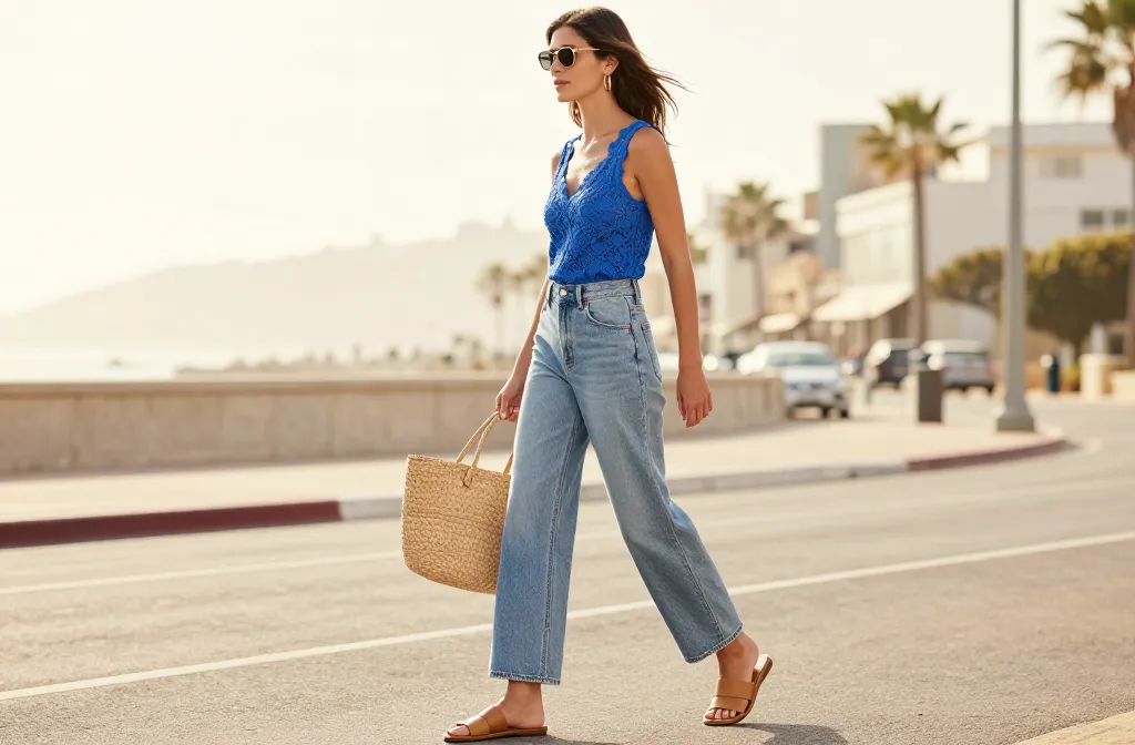13 Blue Lace Tank Top Outfit Ideas You’Ll Want to Copy