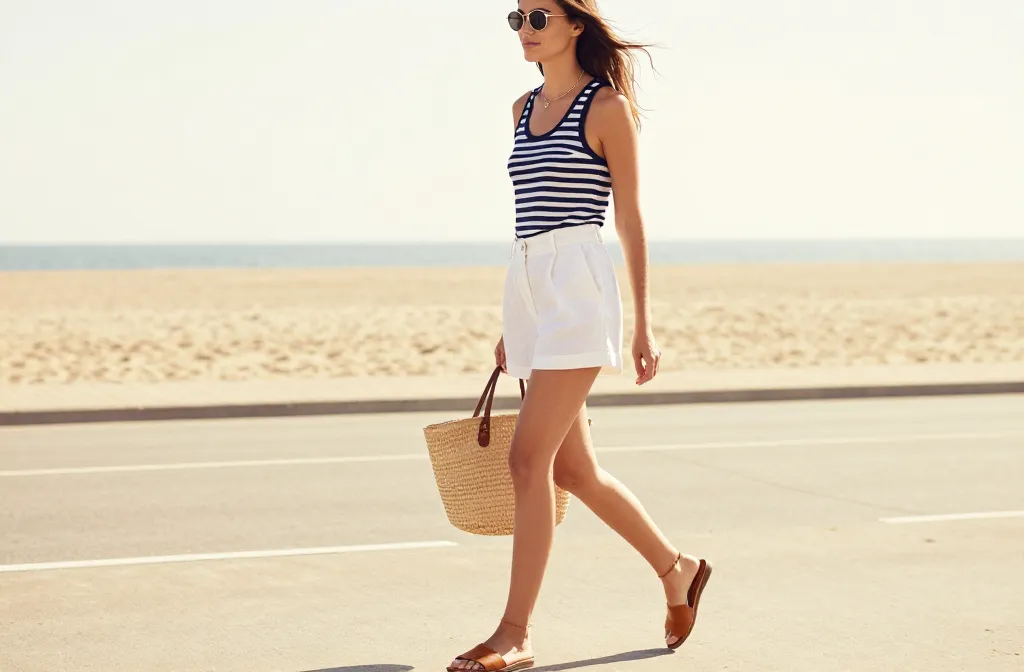 Steal These 13 Striped Tank Top Summer Outfit Ideas