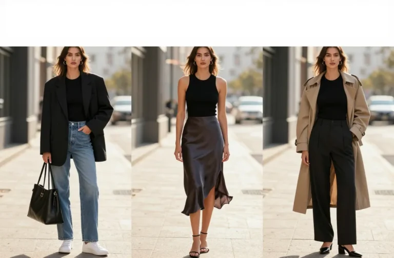 15 Outfit Ideas with a Black Tank Top That Turn Heads