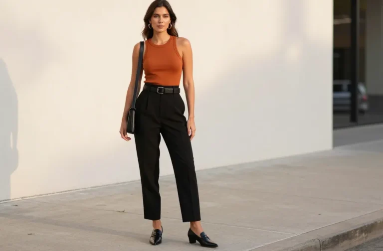 13 Burnt Orange Tank Top Outfit Ideas That Turn Heads