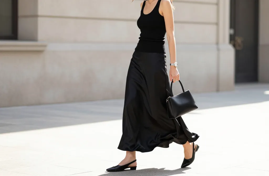13 Tank Top and Long Skirt Outfit Ideas to Wear Now