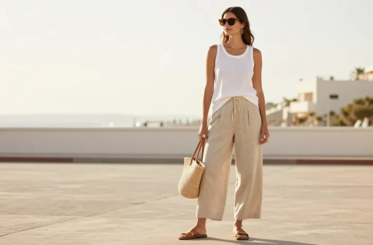 Viral 10 White Linen Tank Top Outfit Ideas You’Ll Love