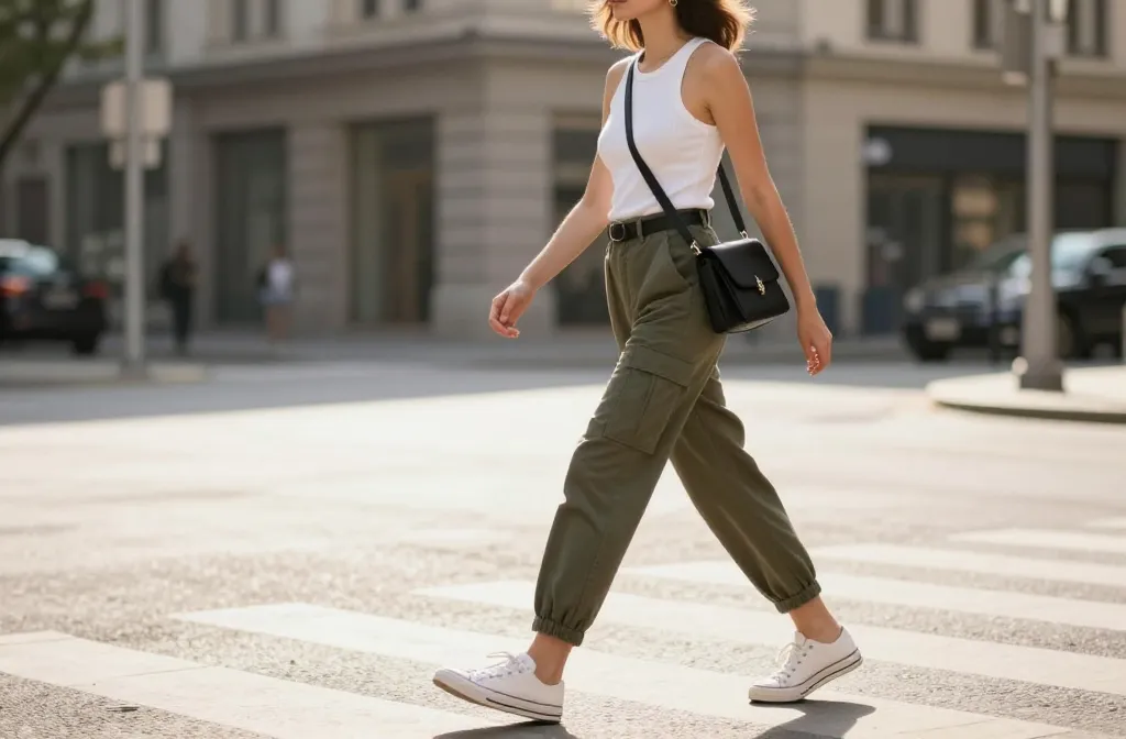 13 Tank Top and Cargo Pants Outfit Ideas You’Ll Love