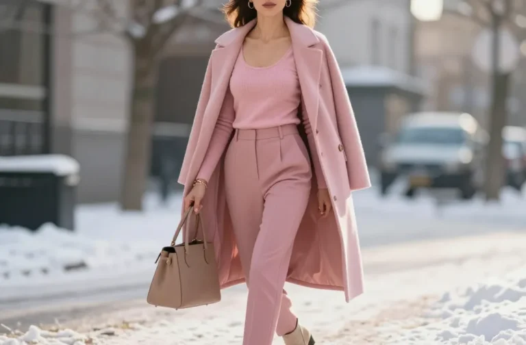 Viral 13 Pink Tank Top Winter Outfit Ideas to Try Now