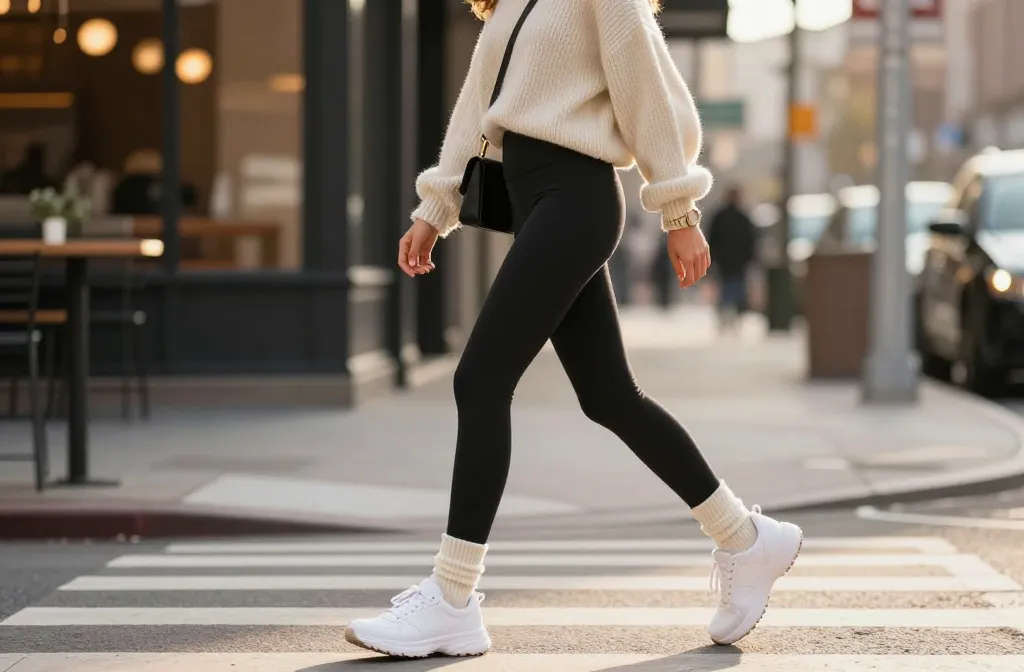 11 Sweater and Leggings Outfit Ideas That Slay All Day