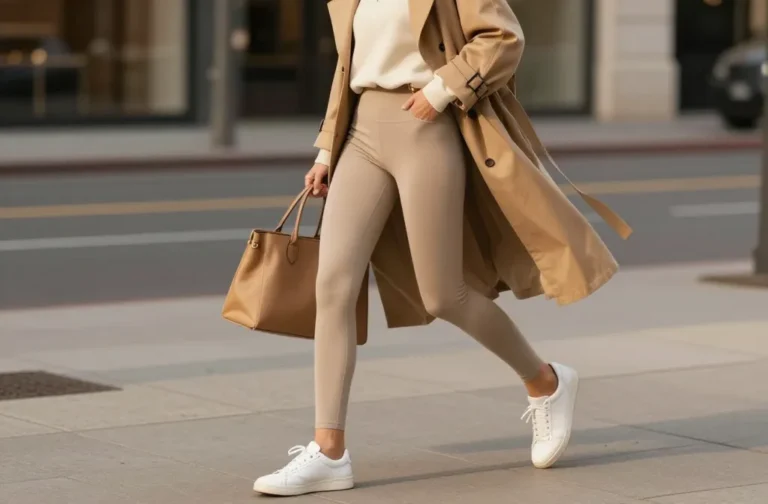 12 Beige Leggings Outfit Ideas You’Ll Wear on Repeat