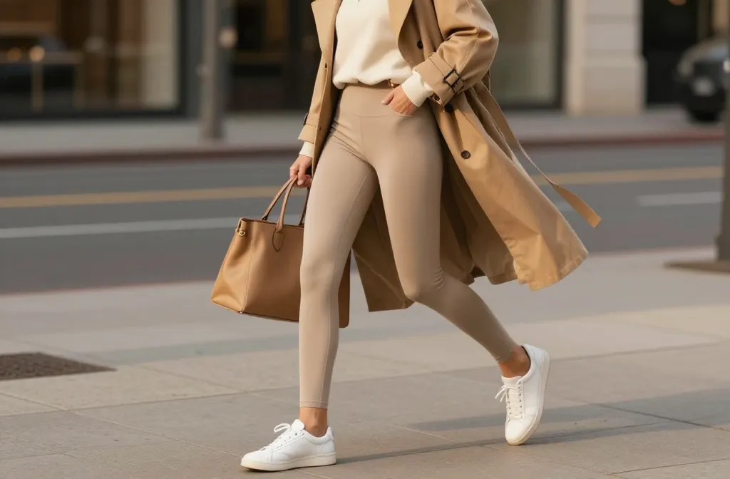 12 Beige Leggings Outfit Ideas You’Ll Wear on Repeat