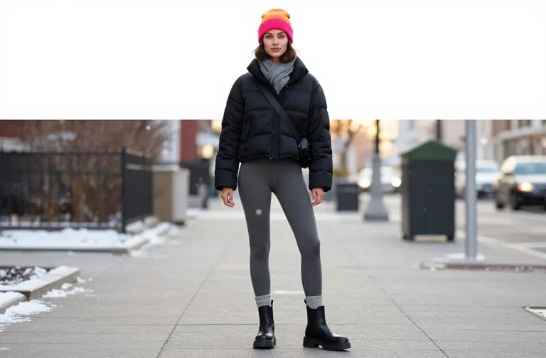 13 Grey Leggings Outfit Winter Ideas You’Ll Live in