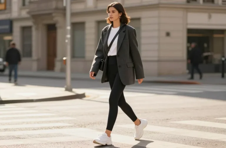 10 Simple Outfits with Leggings That Look Instantly Chic