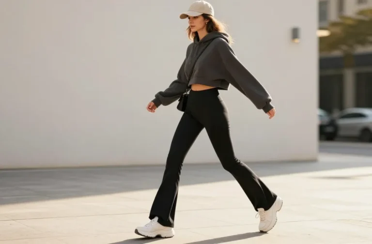 Steal These 12 Cute Outfits with Flare Leggings Now