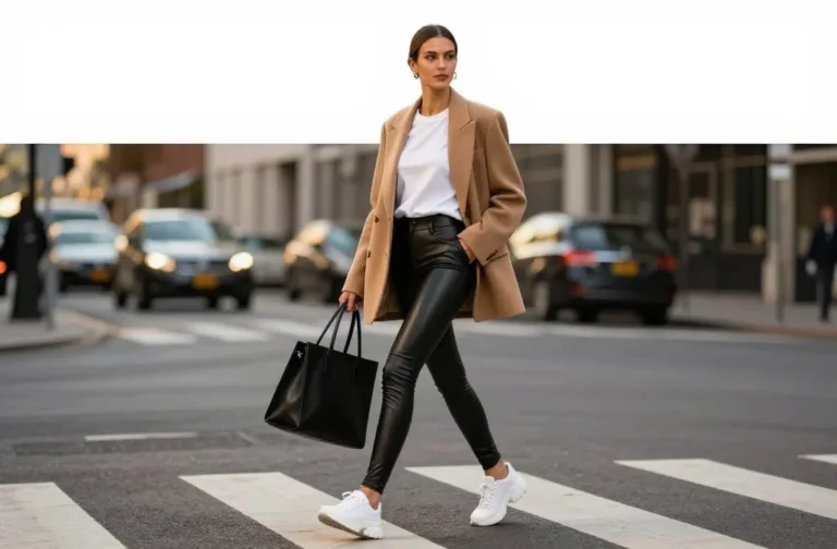 11 Leder Leggings Outfit Ideas That Look Instantly Luxe