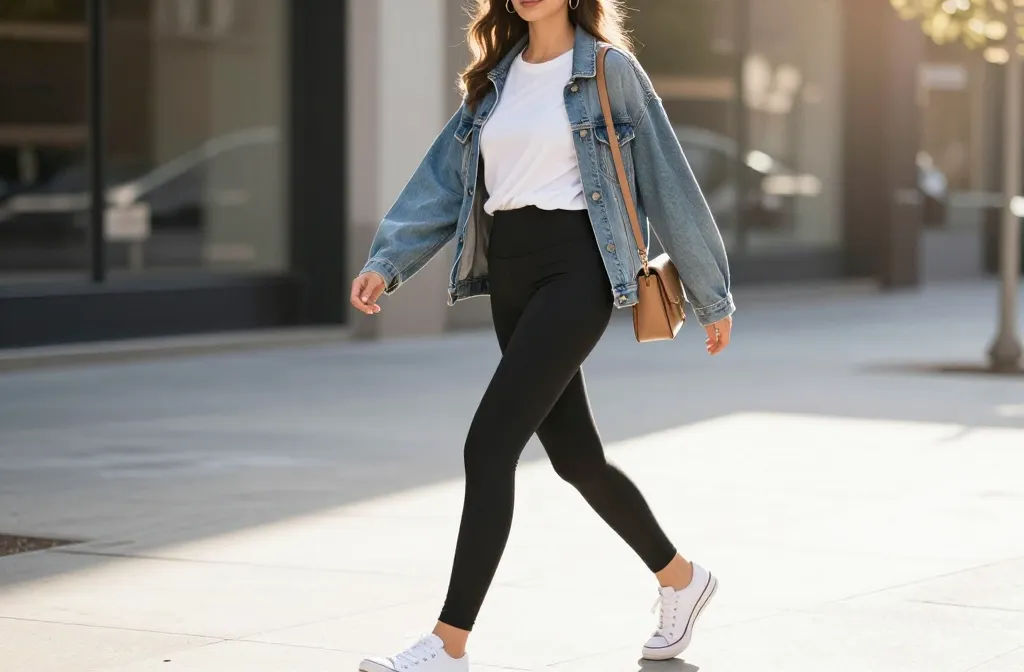 12 Casual Outfits with Leggings You’Ll Live in